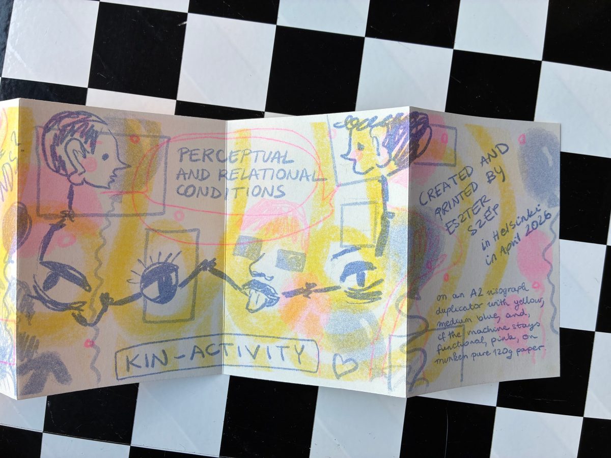 Thinking with colors: I made an academic zine with&nbsp;riso